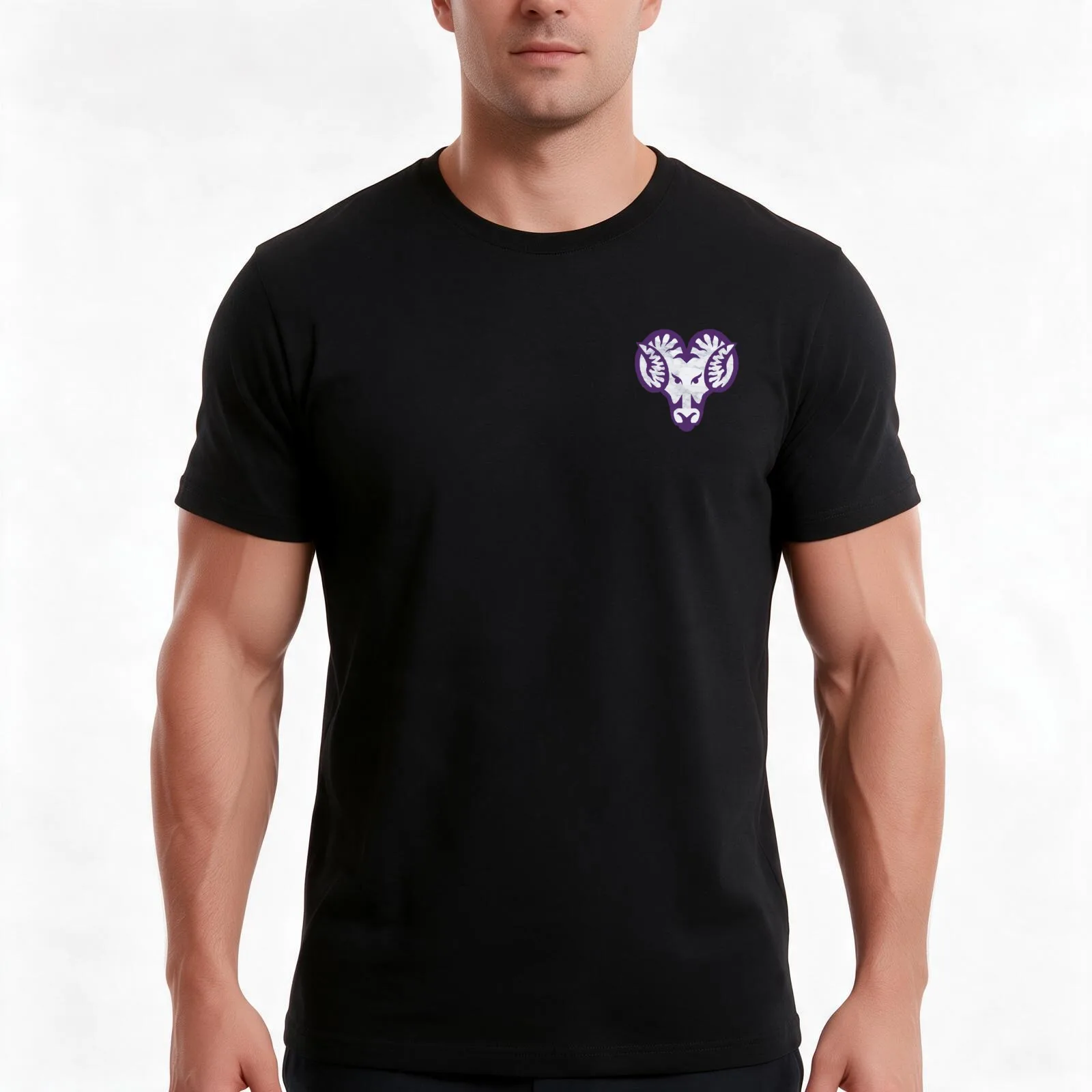 Marble West Chester University Ram T-Shirt, Summer Casual Cotton Tee, Oversized Streetwear Tops, Vintage Graphic Print