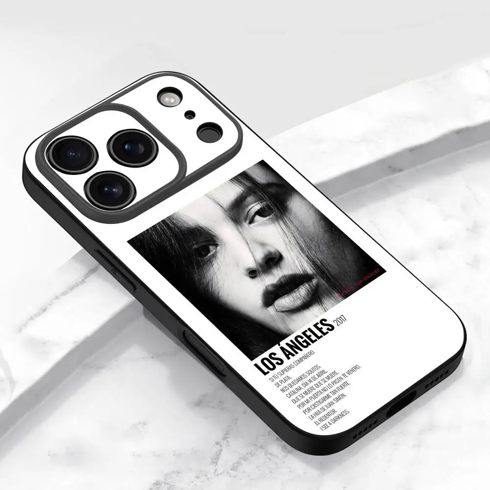 Custodia per telefono R-Rosalia Lux RR Motomami per iPhone 13,16,11,14,17,12,15,Plus,E,Air,Pro,Max,Mini Cover protettiva nera