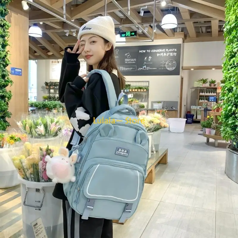 

Y4QA Versatile Large Capacity Backpack Daypack for School and Outdoor Activities