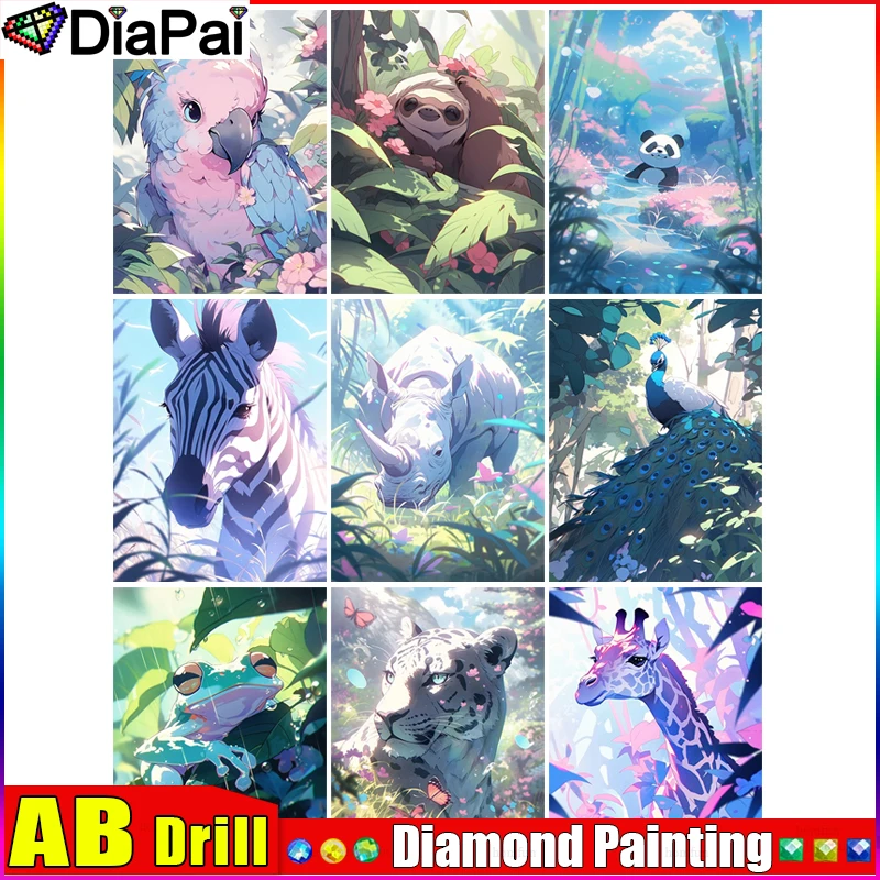 DIAPAI AB Square/Round Drill 5D DIY Diamond Painting