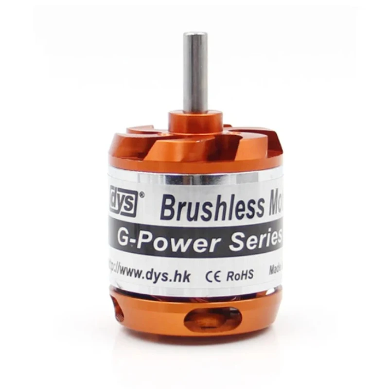 

dys D3542 3542 1000KV 1250KV 1450KV Brushless Motor 2~4S Lipo 5mm Shaft Diameter Gold and Silver For 70A ESC Fixed-wing Drones