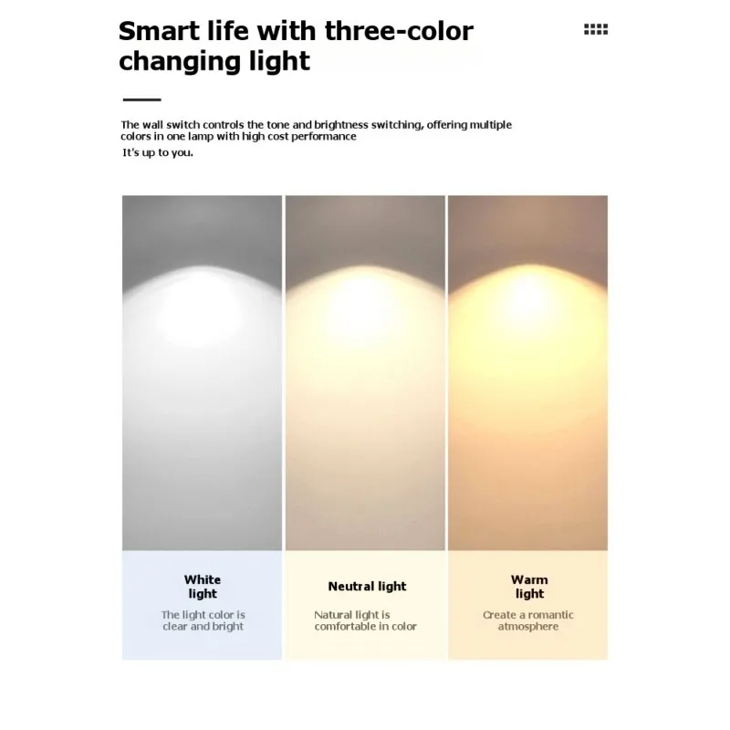 

【ГОРЯЧИЕ ТОВАРЫ】Многоцветный светодиодный настенный светильник в скандинавском минималистичном стиле из массива дерева, идеально подходит для спальни, гостиной, прихожей.