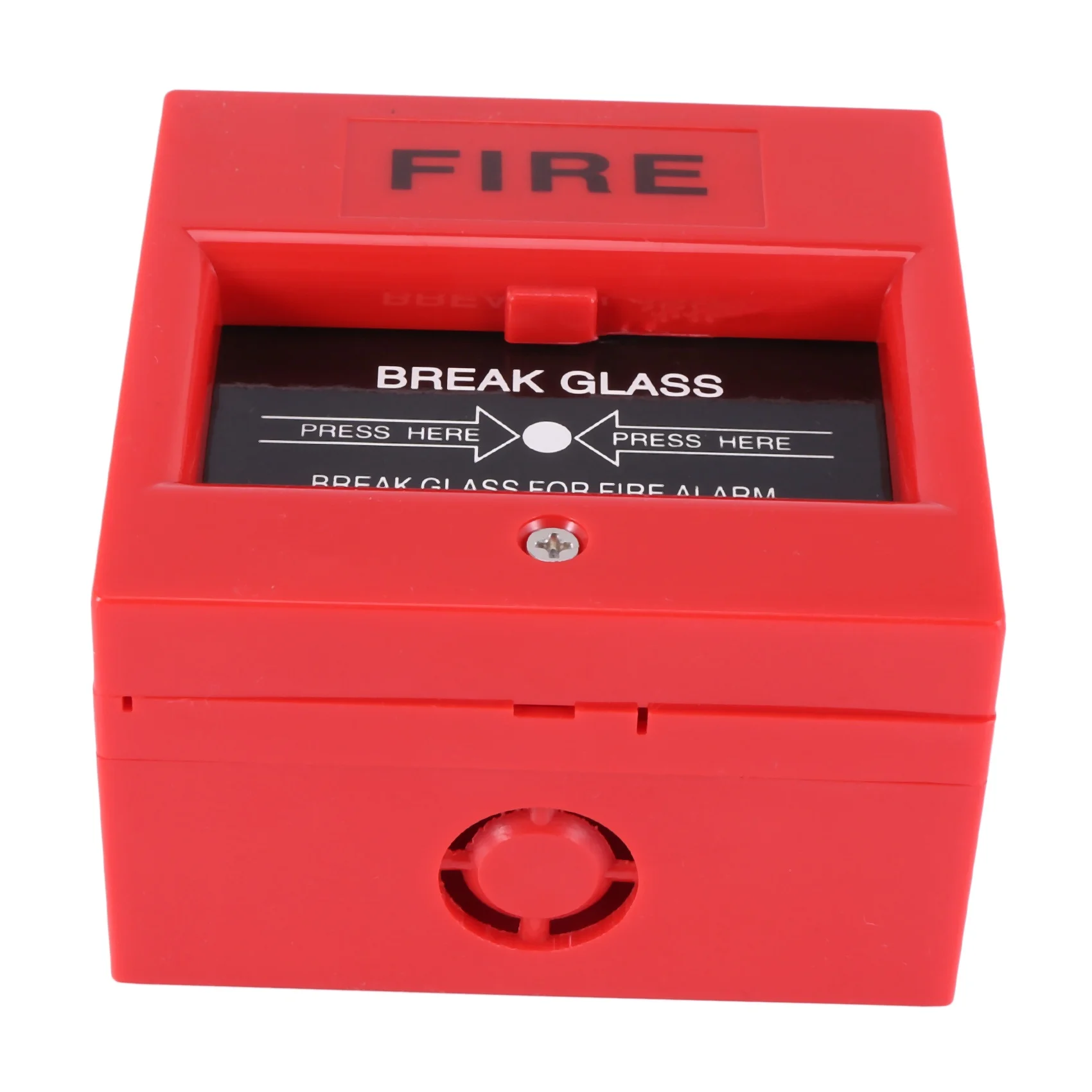 AD41-AC 250 فولت/12 فولت تيار مستمر 12 فولت نقطة اتصال يدوية قابلة لإعادة الضبط إنذار الحريق