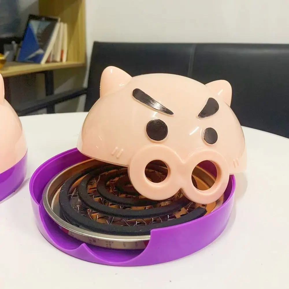

Portable Pig Mosquito Coil Holder Anti-Mosquito With Tray Sandalwood Incense Burner Ornaments Fashion Mosquito Incense Rack