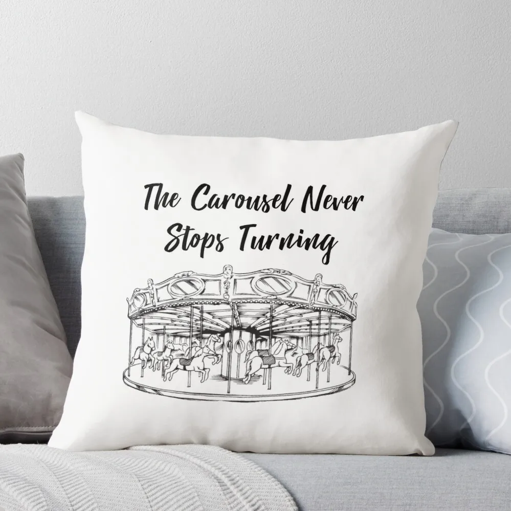 

Carousel Throw Pillow christmas pillow case Pillow Cases Covers For Sofas