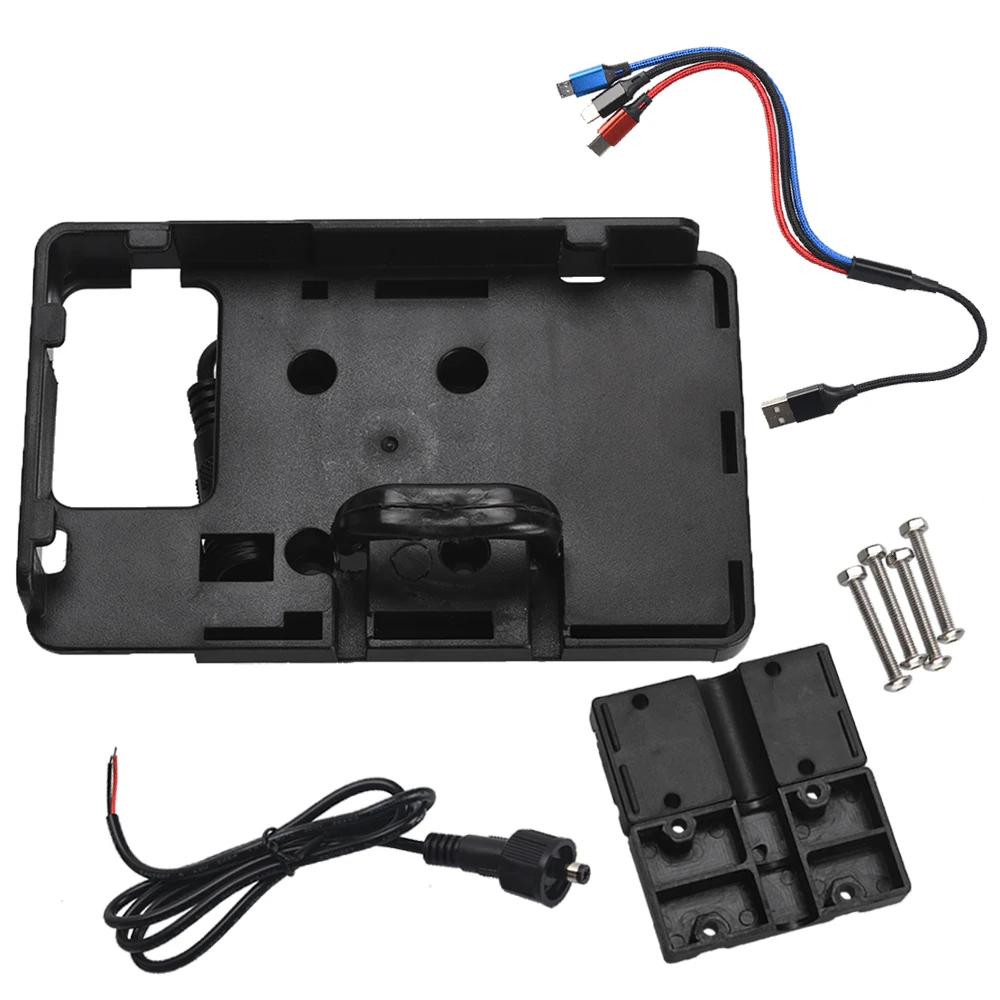 For BMW F700GS F800GS F900XR F900R S1000XR R1200RS S 1000 XR Motorcycle Wireless Charger USB Navigation Mobile Phone Holder 12MM view 5