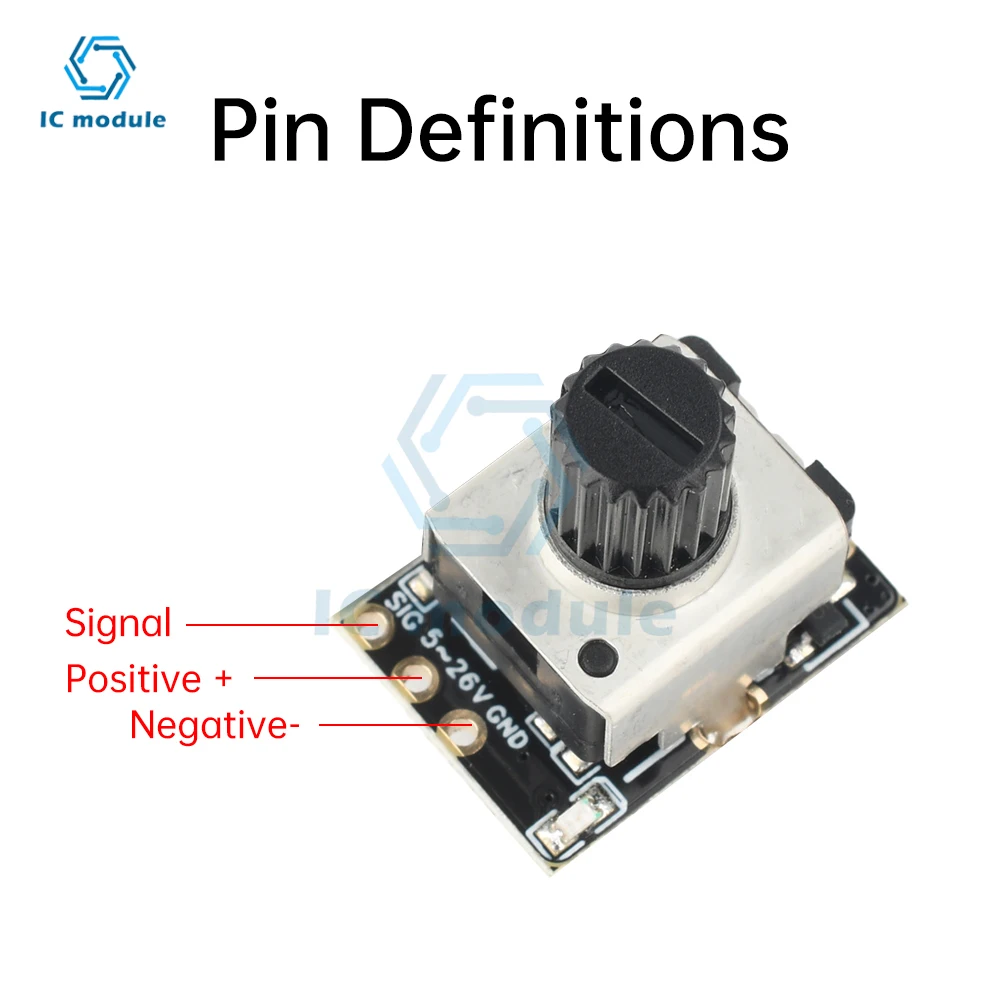DC 2.6-26V Mini ESC Tester DIY Brushless Fan Simple Aeromodelling Motor PWM Governor