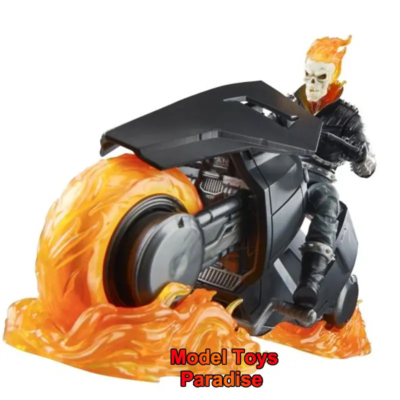 Original 1/12 Collectible Soldier Figure Ghost Rider Motorcycle 85th Anniversary Super Hero 6inch Action Figure Model Fans Gifts