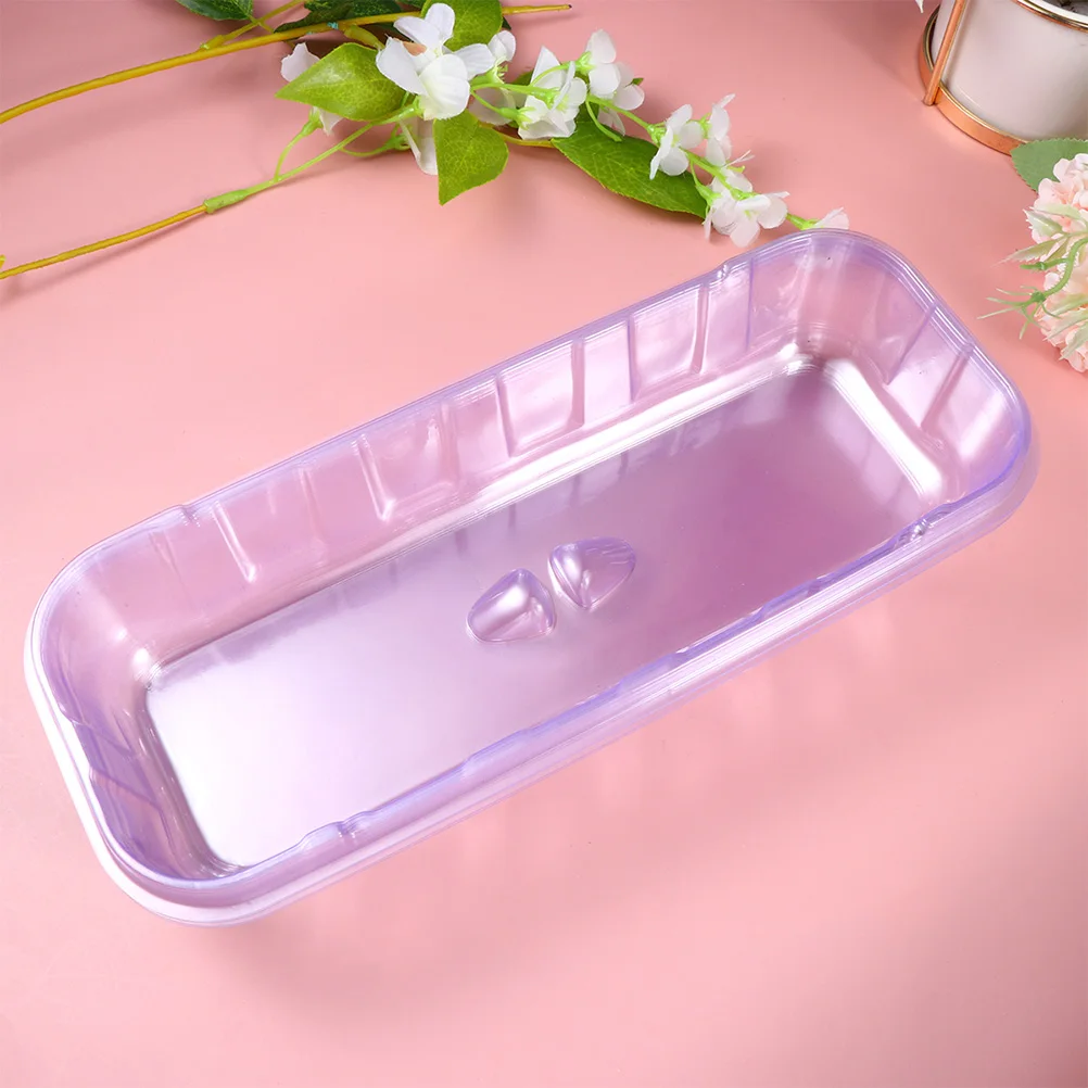 

5Sets Plant Germination Tray Sturdy Plastic Transparent Cover Seedling Nursery Pot for Sowing Hydroponic Garden