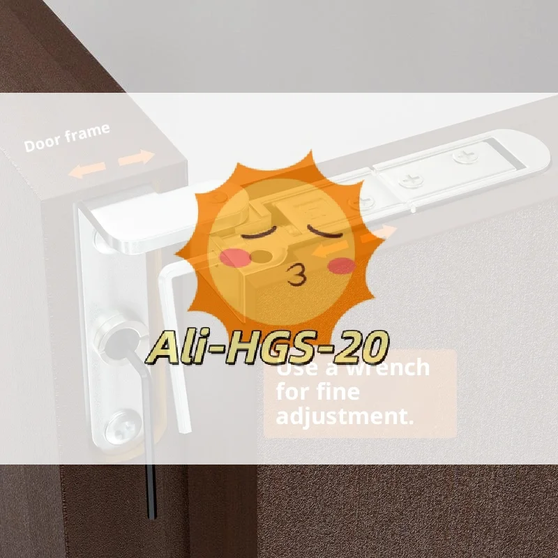 

2PCS 3D Adjustable Invisible Cabinet Hinges - Zinc Alloy Hidden Door Hinges for Furniture Installation