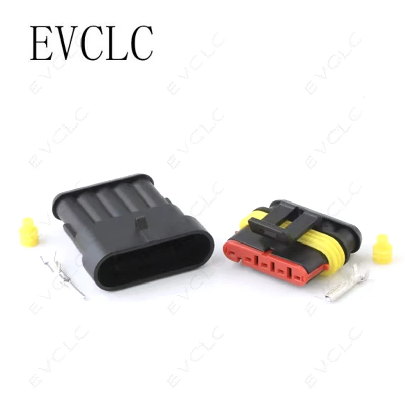 1 Set Car 5-Pin Harness Connector 282089-1/282107-1 for AMP Series Urea Pump Plug Generator Male Female Waterproof Connector