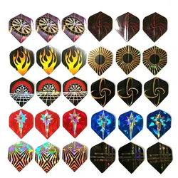 Dart voos conjunto 30pcs vários estilos colorido pet dardos voos profissional dardos recém dardo acessórios