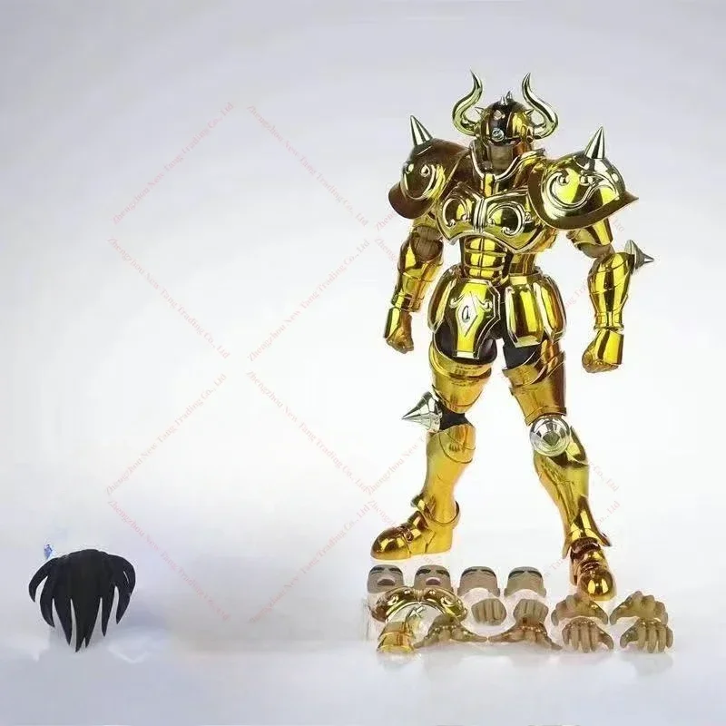 In Stock CS Model Saint Seiya Myth Cloth EX Taurus Aldebaran  Gold Knights of The Zodi 24 hours delivery ac Action Figure