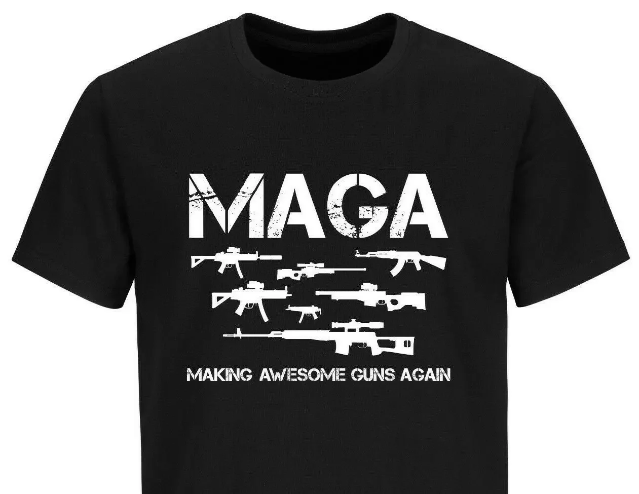 

Pro Gun MAGA 2nd Amendment Guns Rights Funny Mens T-shirt Men's 100% Cotton Casual T-shirts Loose Top Size S-3XL