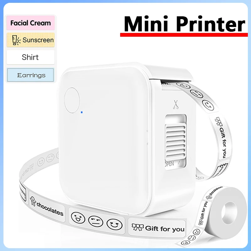 Mini Label Printer …