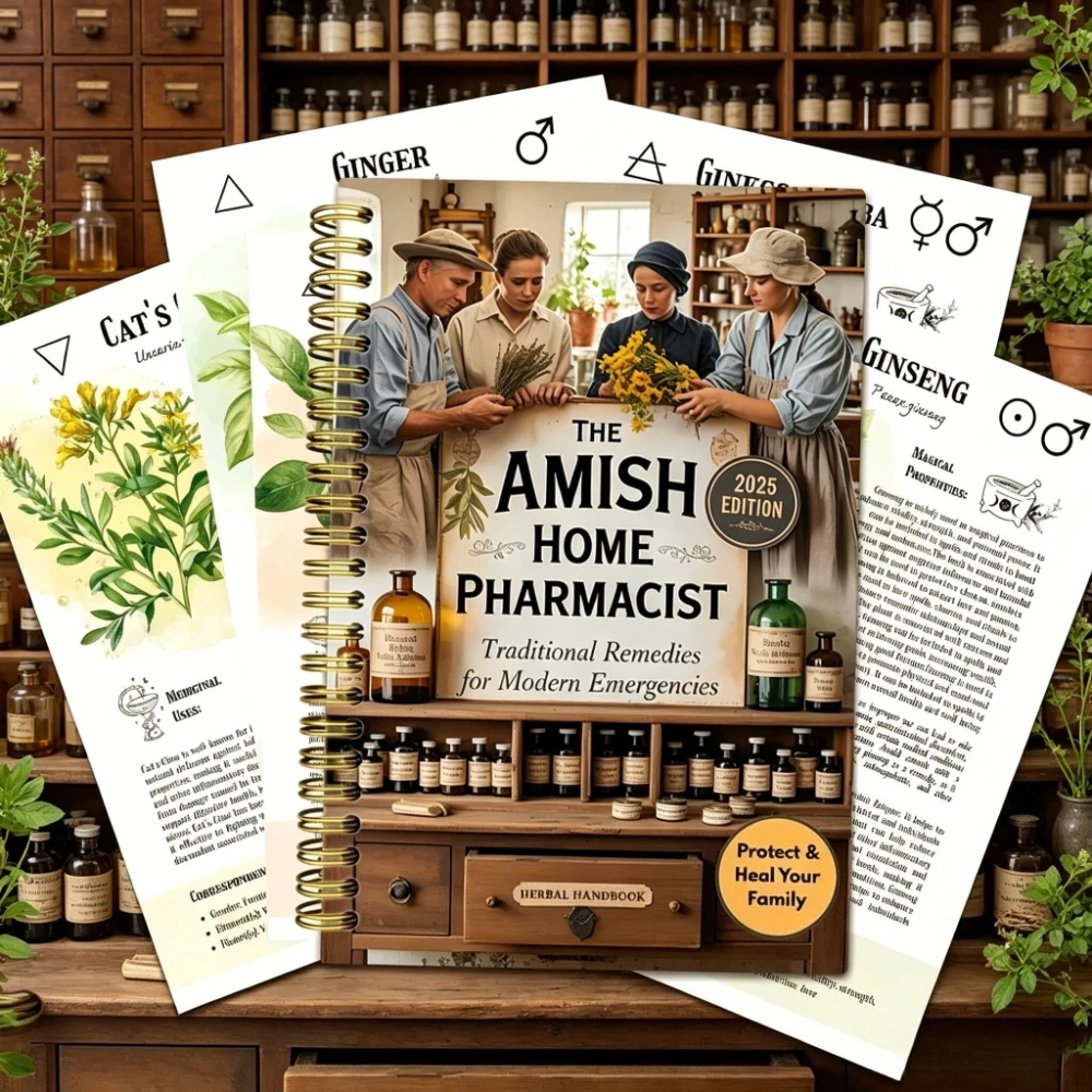 

The Amish Home Pharmacist Tradtional Remedies For Modern Emergencies Herbal Handbook