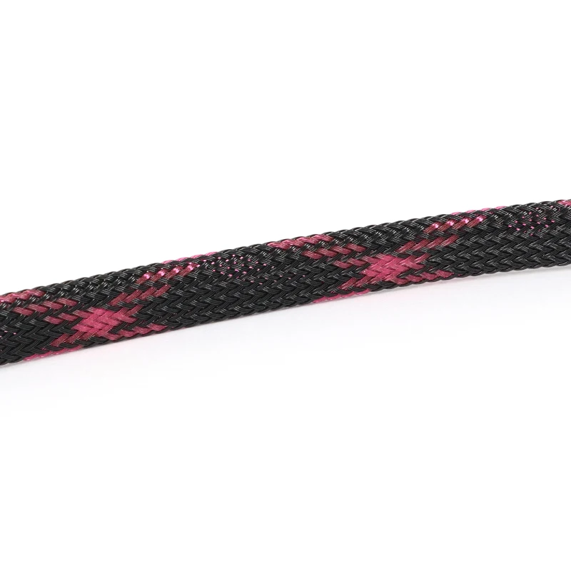 Multicolor PET Insulated Braid Sleeving for Cables