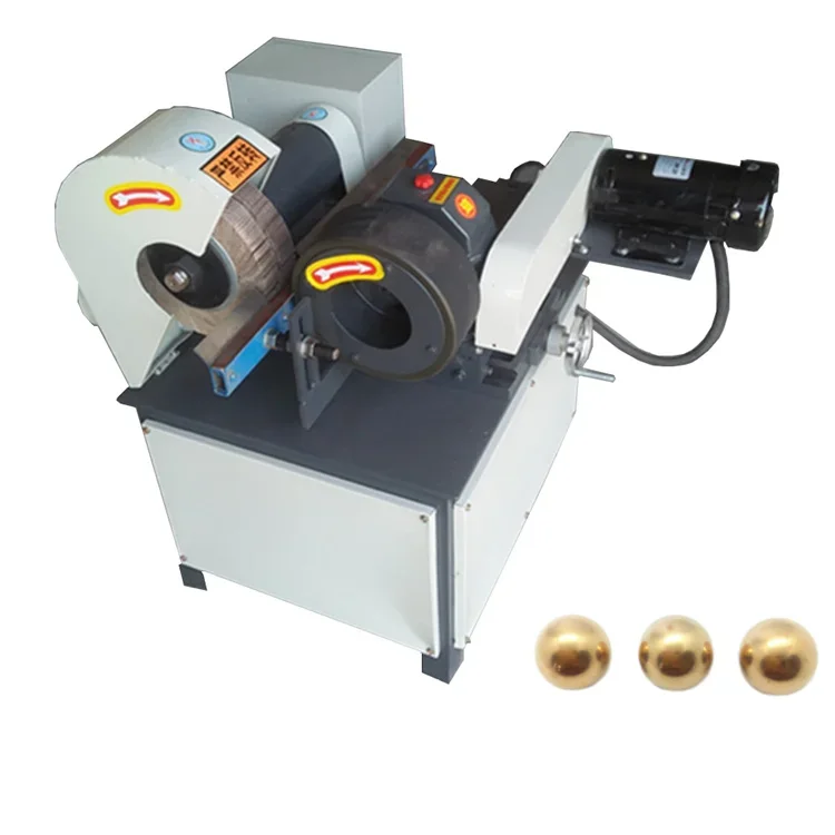 Automatic  Polishing Machine Metal Ball Round Pipe Polisher of Copper Ball Low Price