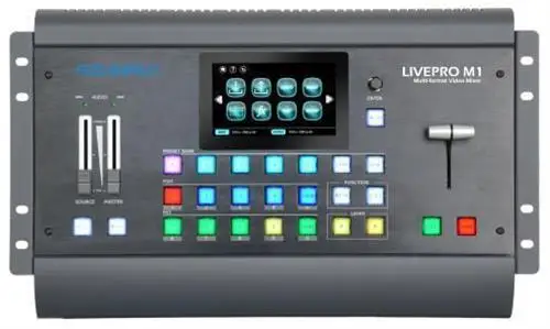 FEELWORLD LIVEPRO M1 4 Channel HD Director Switcher Video Mixer and Scaling PK Livepro L1 Devicewell Blackmagic Atem