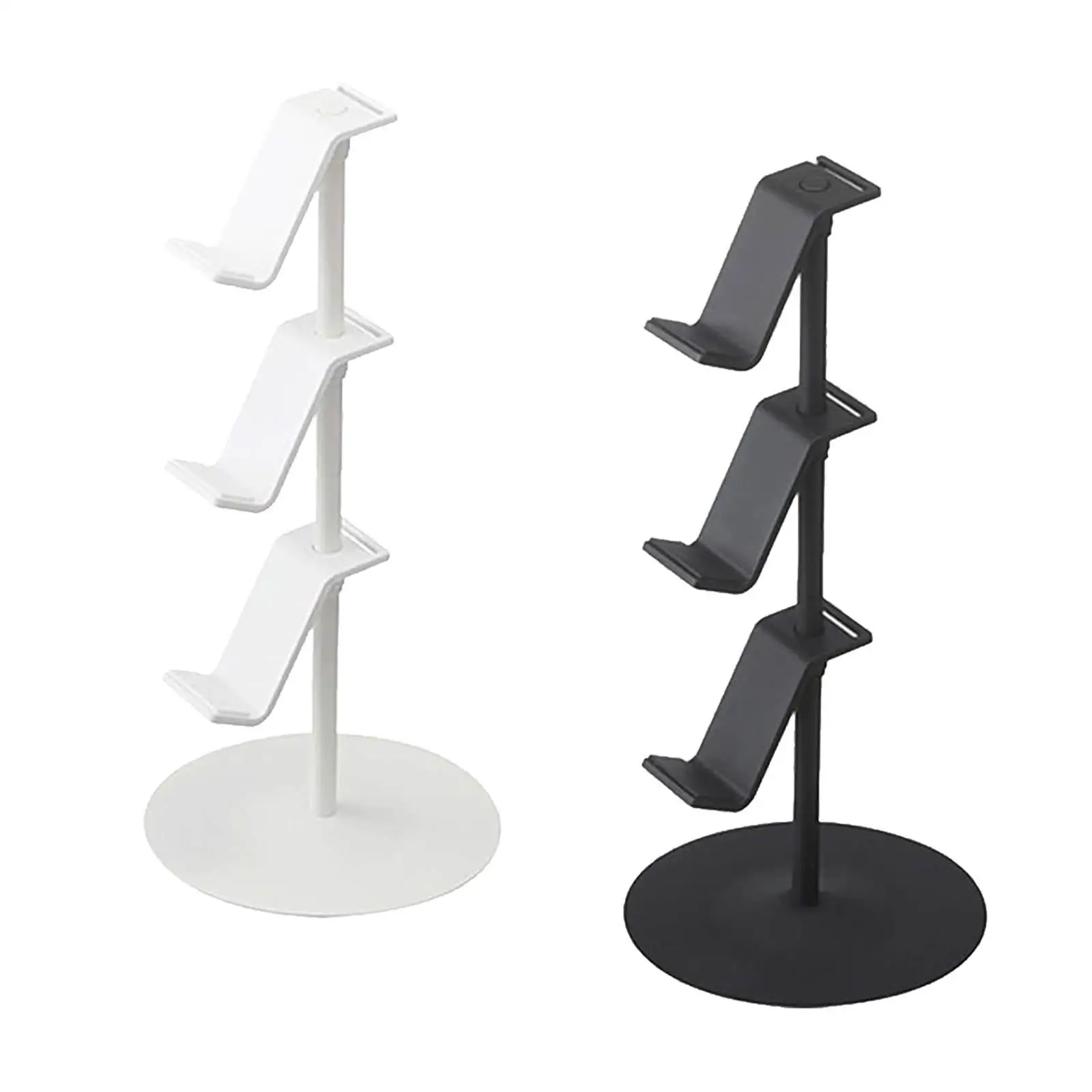 Controlador do jogo titular ajustável anti deslizamento base organizador suporte de silício presentes exibição suporte para ps4 para ps5 fones ouvido gamepad