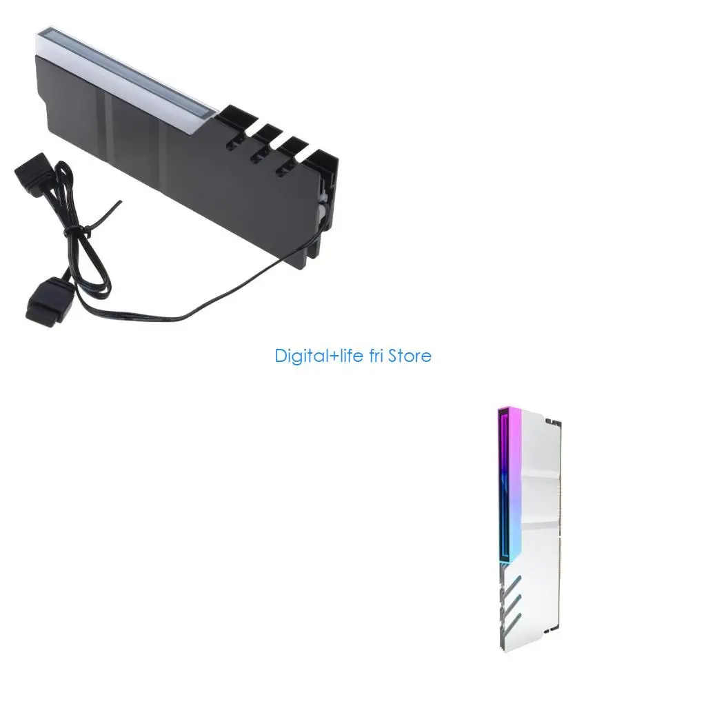 E06D Memory Heatsink Heat Dissipation Radiator Cooler Vest ARGB Light Heat Sink