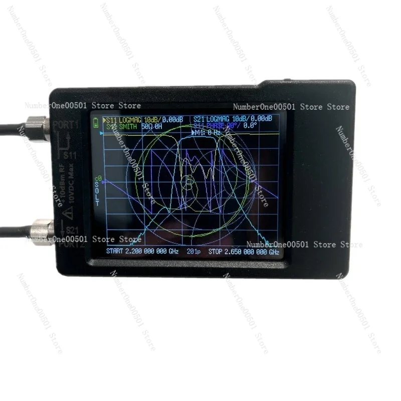 LiteVNA 4 Inch Vector Network Analyzer 50kHz to 6.3GHz VNA Antenna Analyzer for Filter Testing