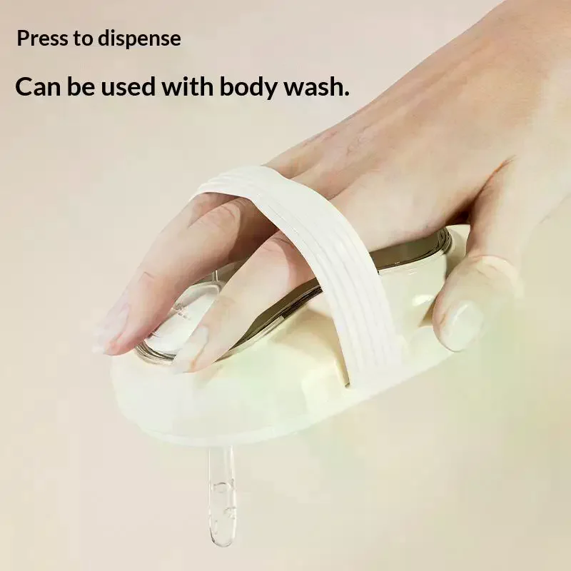 1PC Multi Functional Night Massage Bath Wipe Home Scrubbing, Exfoliating, And Mudging Special Pressing Night Bath Brush