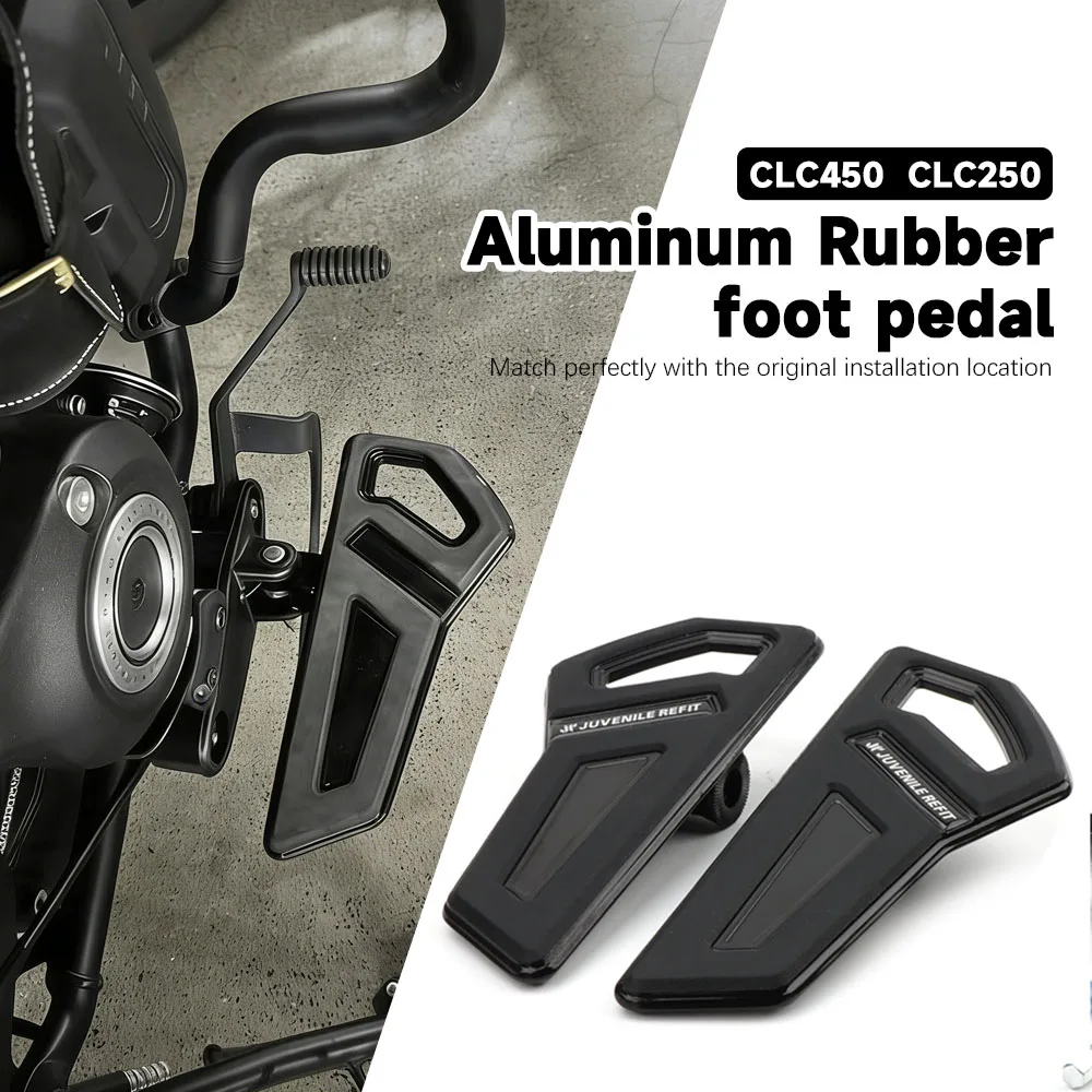 

For CFMOTO CLC450 CLC250 CL-C450 250 Motorcycle Foot pedal Adjustable Enlarged front foot pedal ﻿Anti-slip Pedal Front Footrest