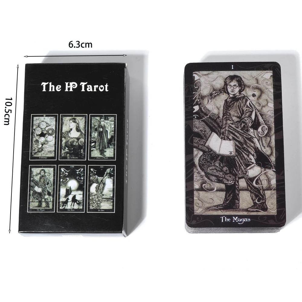 The HP Tarot 78 Tarot Deck Light Seer\'s Tarot Divination Tools The Rider Waiter Tarot Deck