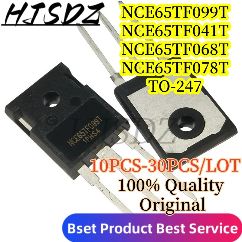 Brand New Original【10-30PCS/LOT】 NCE65TF TO-247 NCE65TF041 NCE65TF068T NCE65TF078T NCE65TF099T  Super Junction High Voltage