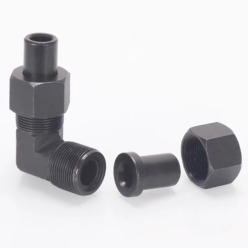 5000Psi ارتفاع ضغط أنابيب النفط الانتقال المناسب الكربون الهيدروليكي M10-M42mm متري الموضوع ، للحفارات/الأنظمة الصناعية #5