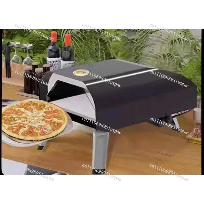 12-inch gas pizza oven outdoor portable folding leg gas pizza barbecue oven