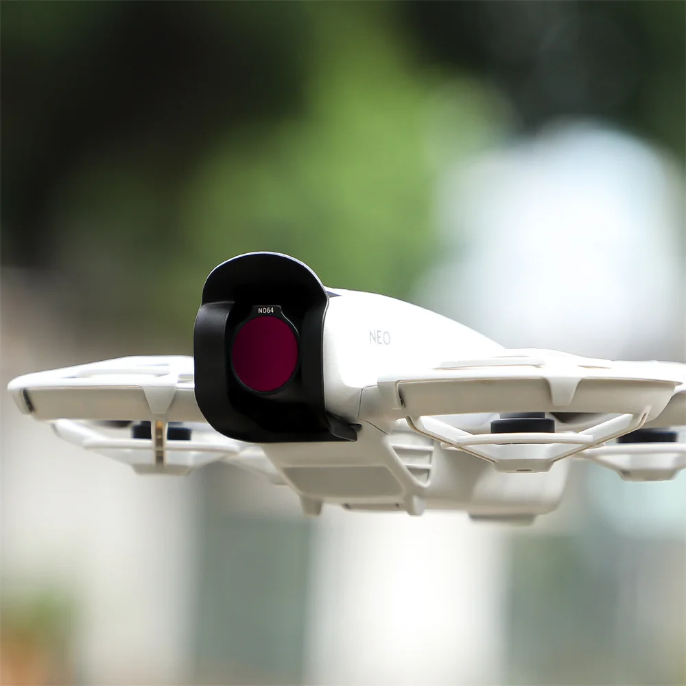 غطاء العدسة لطائرة DJI NEO Drone المتكاملة Gimbal حامي عدسة هود الغبار مقاوم للماء الغطاء الواقي الملحقات ظلة