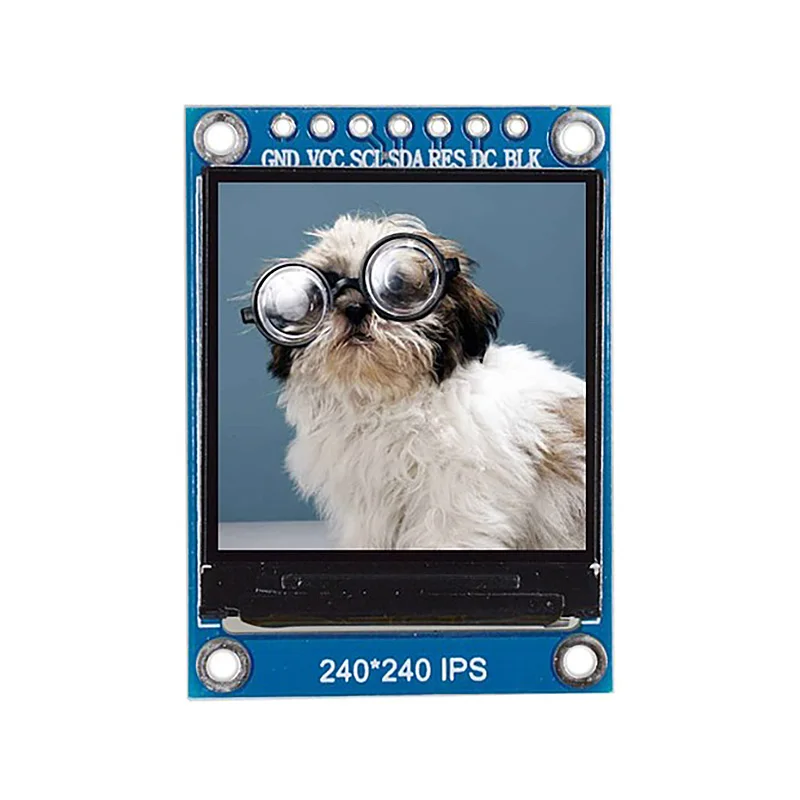 

A37T-2 Pcs Ips Spi Hd 65K Full Color Tft Module St7735 Drive Ic Lcd Display 3.3V Spi Interface For Arduino Diy, 0.96 Inch 8 Pin