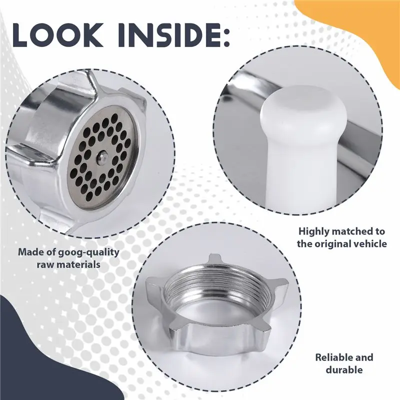ABKR-1 Set Metal Food Grinder Attachment For Kitchenaid Stand Mixers, Meat Grinder Attachment Included