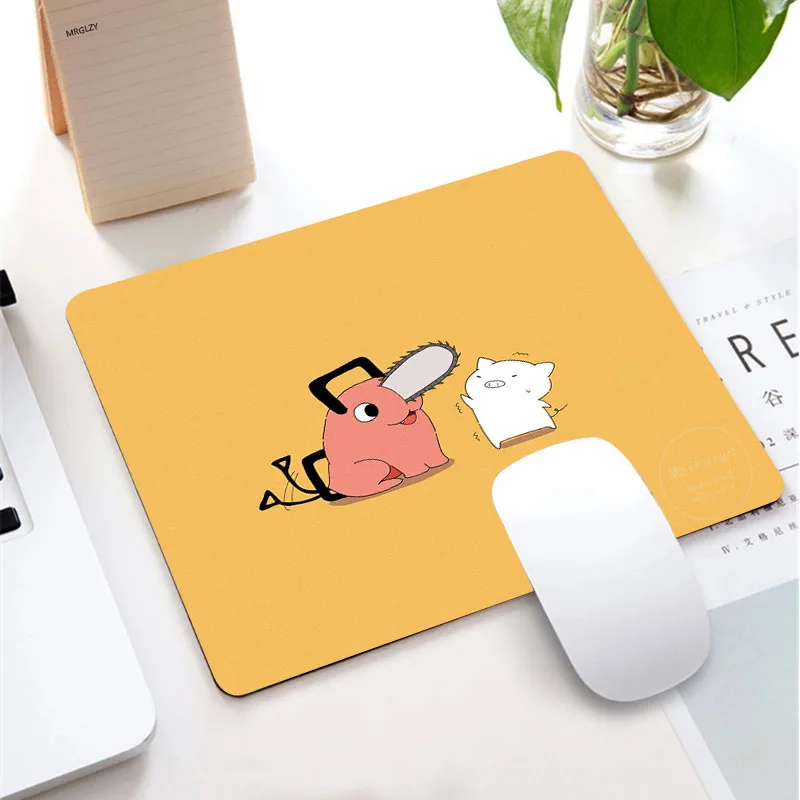 

Hot Anime Chainsaw Man Small Mouse Pad Gaming Accessories Cute Pochita Notebook Keyboard Pad Desk Mat Desktop MousePads for LOL