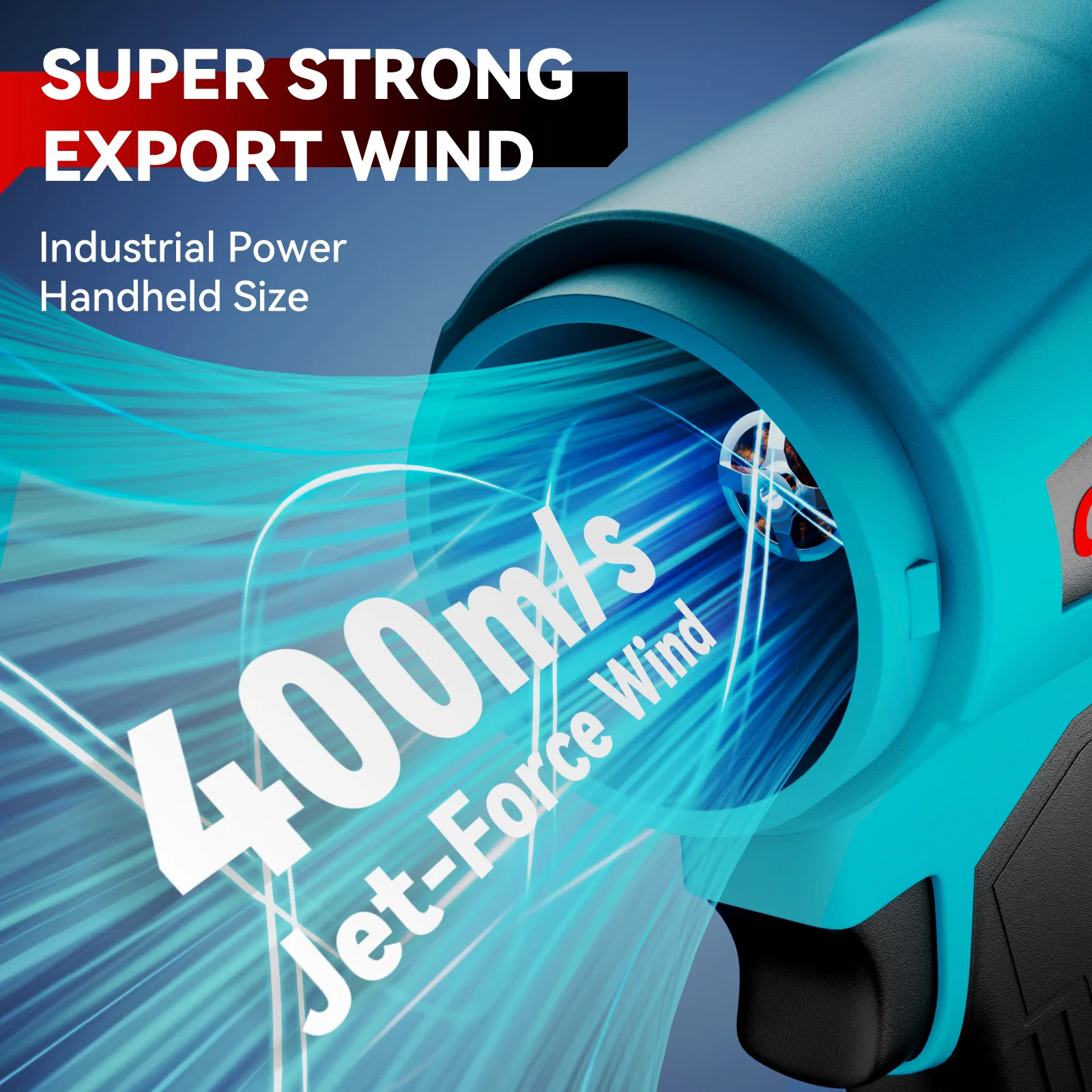 4000W Brushless 300000RPM Electric Turbo Blowers Jet Fan 400M/S Handheld Leaf Blower Dust Blowing Tool for Makita 18V Battery
