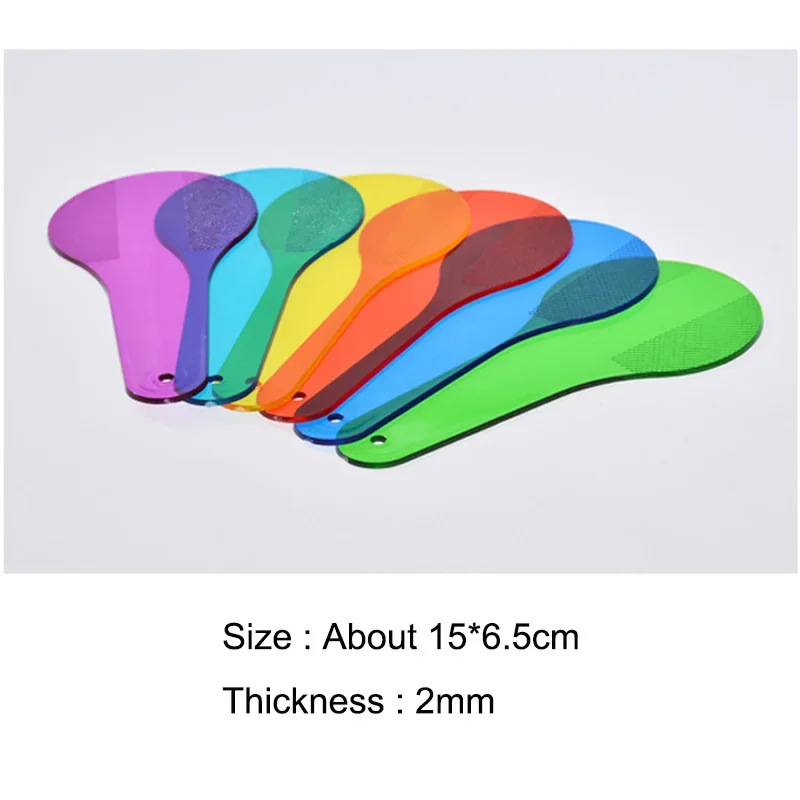 Montessori Translucent Color Board Kids Toys Light Table DIY Thinking Game Sensory Education Learning Light Table Toys