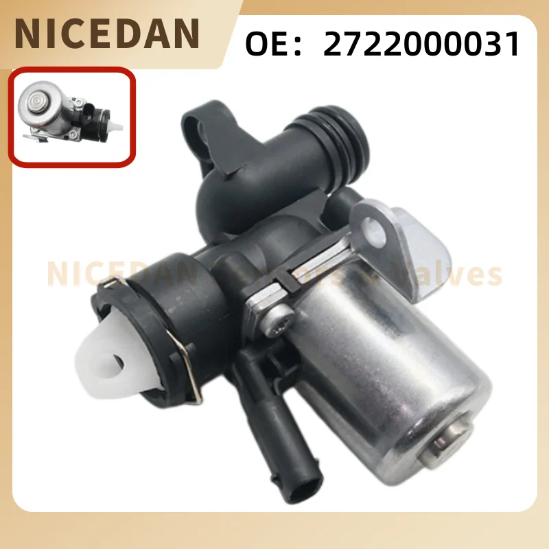 Solenoid Heater Control Valve For Mercedes-Benz W204 C280 C300 W212 E300 W164 ML300 W251 R300 W207 E350 R171, OE 2722000031