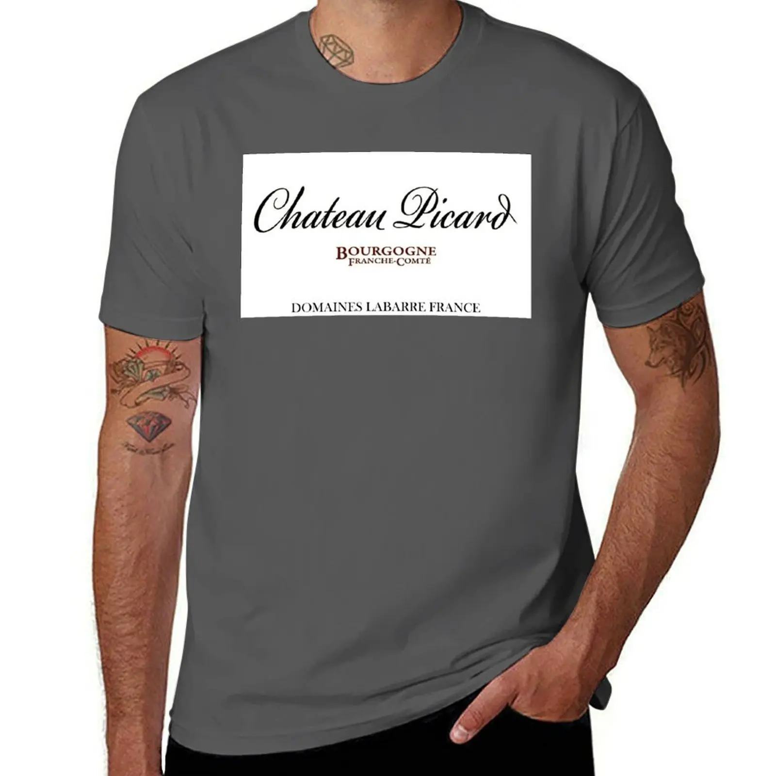 

Chateau Picard T-Shirt Casual Holiday Short Sleeve Tee
