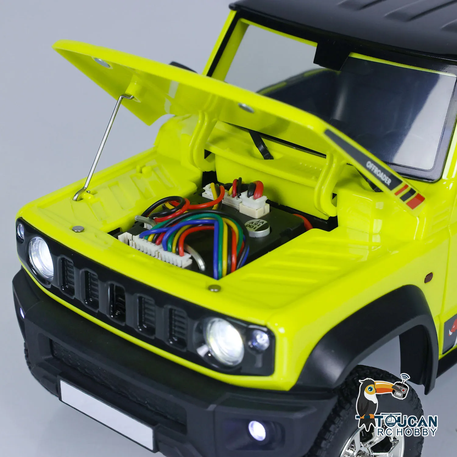 

In Stock In Stock HG RC Crawler Mini RC Toy 1/16 Remote Control Car Model RTR RC Off Road Vehicle Lights Sounds Smoking Gift