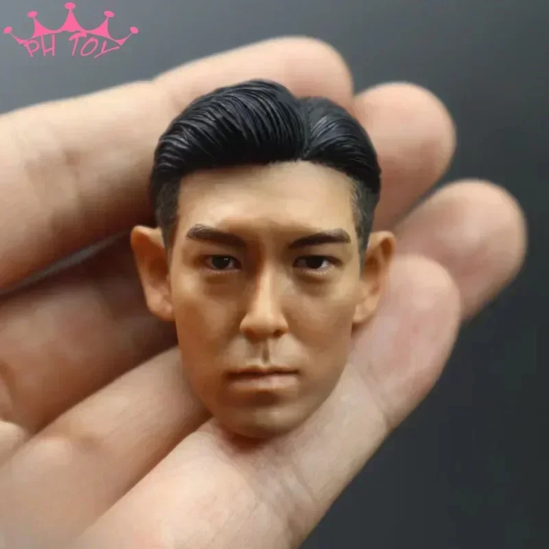 1/6 Scale Famous Korean Singer Choi Seung Hyun Head Sculpt Handsome Guy Head Carving Model for 12in Action Figure Collection Toy