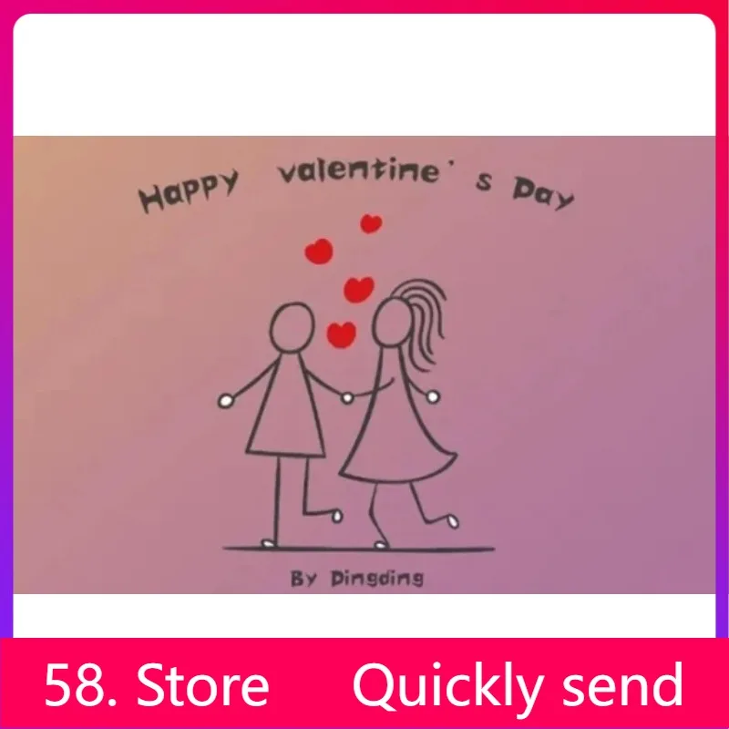 

New 2025 SHAPE OF MY HEART by Ding Ding - Magic tricks ( 58 Store Download )