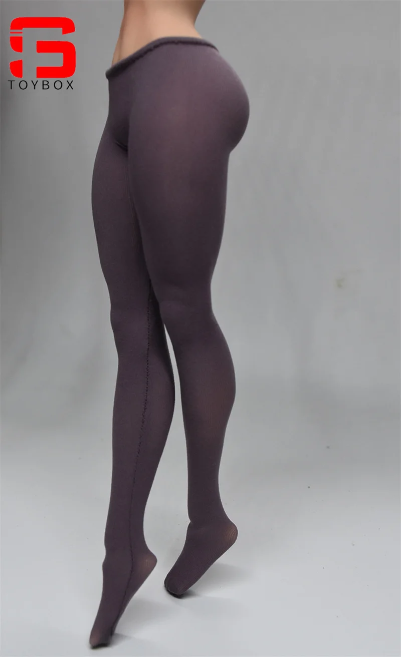 1/6 أنثى جوارب طويلة من الحرير الجليدي الملابس والاكسسوارات نموذج صالح 12 ''MS-009 AT202 TBL S52 الجندي عمل الشكل الجسم دمية #3