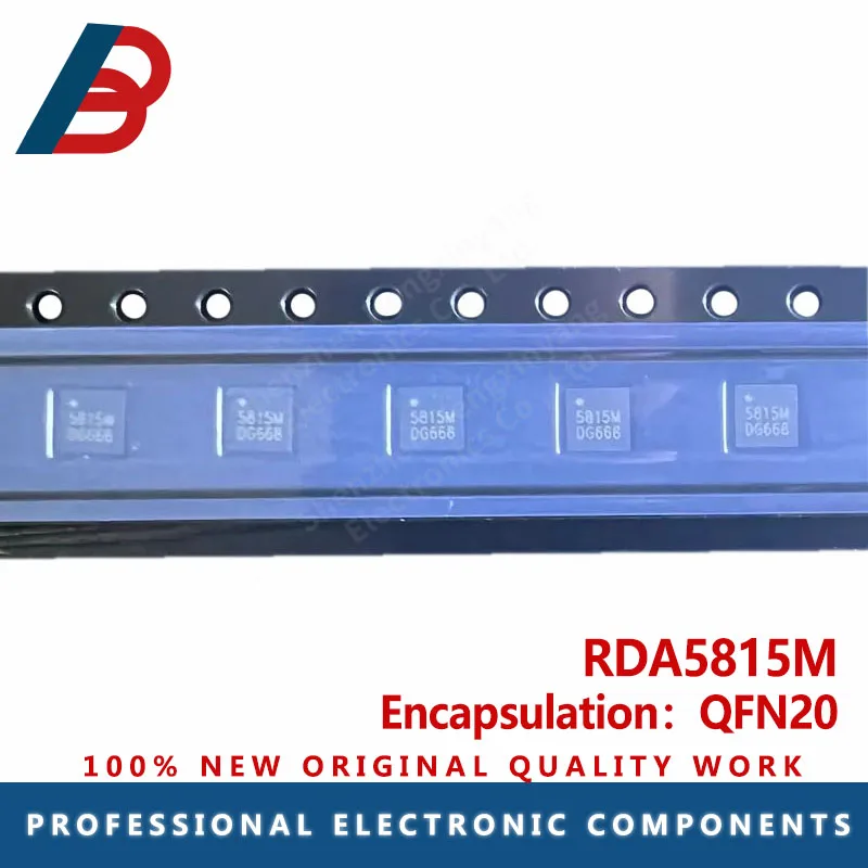 100 ~ 3000 pçs/lote RDA5815M RDA5815 5815M QFN20