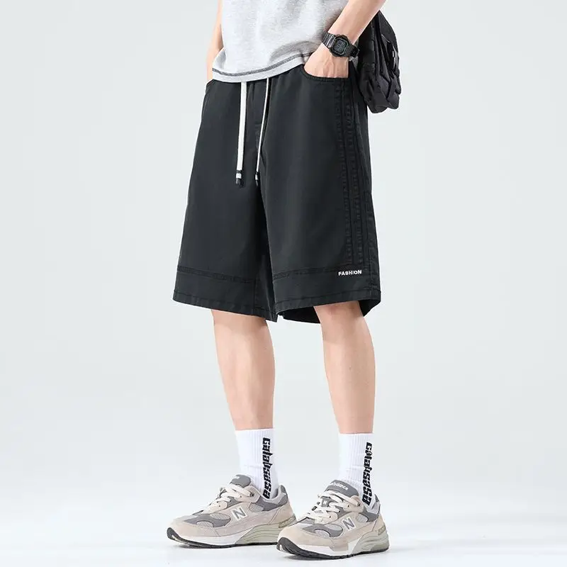 2026 Summer Cool Men's Straight Casual Shorts Five-point Pants