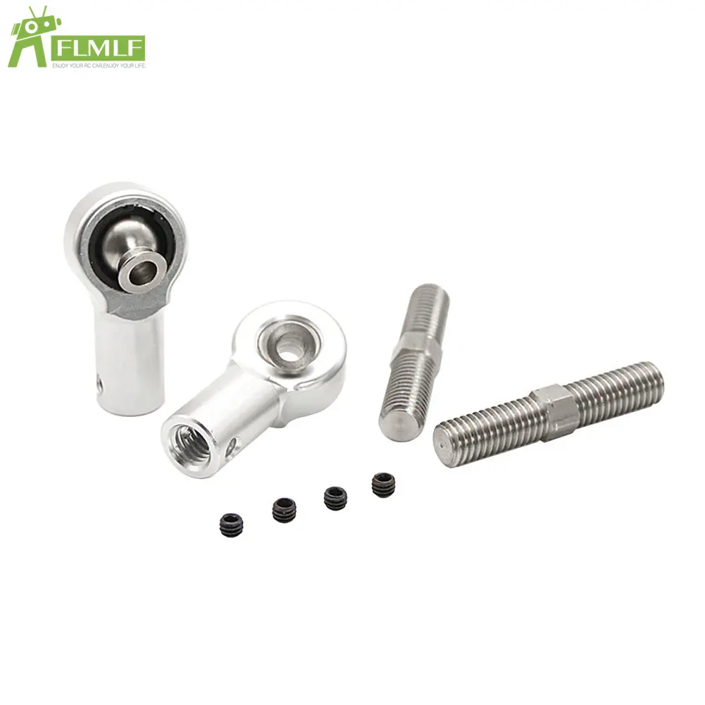 Alloy CNC Front or Rear Upper Arm Ball Set Fit for 1/5 GTB Racing HPI ROFUN ROVAN KM BAJA 5B 5T 5SC SS Rc Car Toys Parts