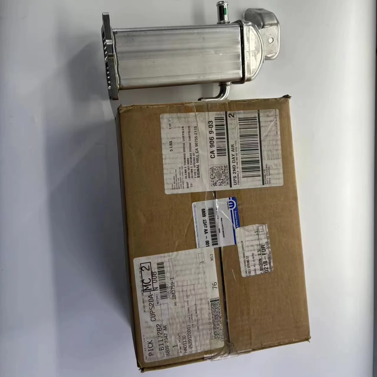 

Original Mopar EGR 68092347AA Radiator for Jeep Wrangler JK2.8 Engine Parts