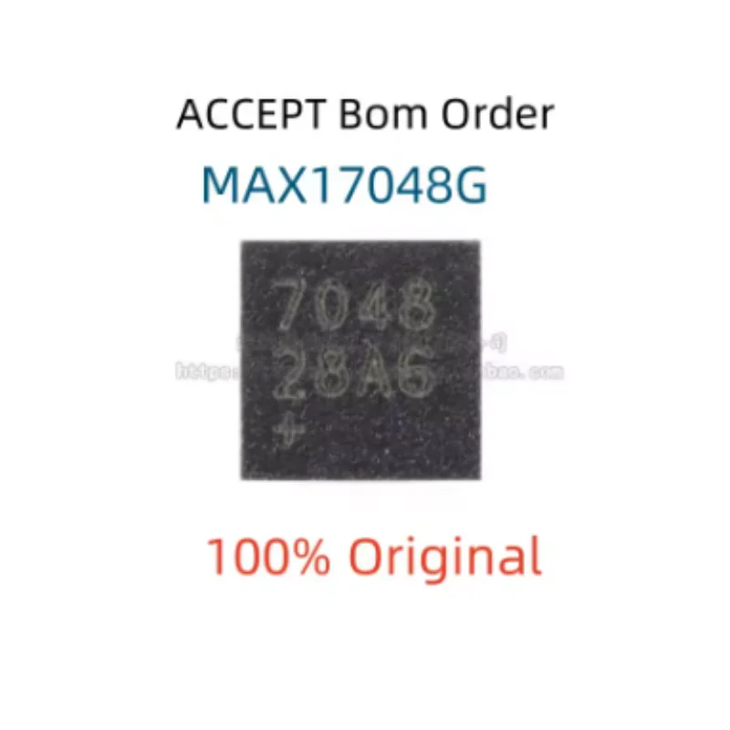 10PCS 100% Original MAX17048G MAX5974AETE Battery Fuel Gauge Hot Swap Controller TQFN SMD Power Management IC