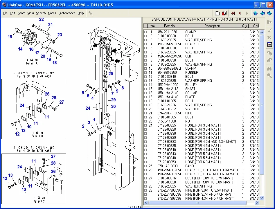 AutoEPC Komatsu Forklift  Electronic Parts Catalogue [05.2022]